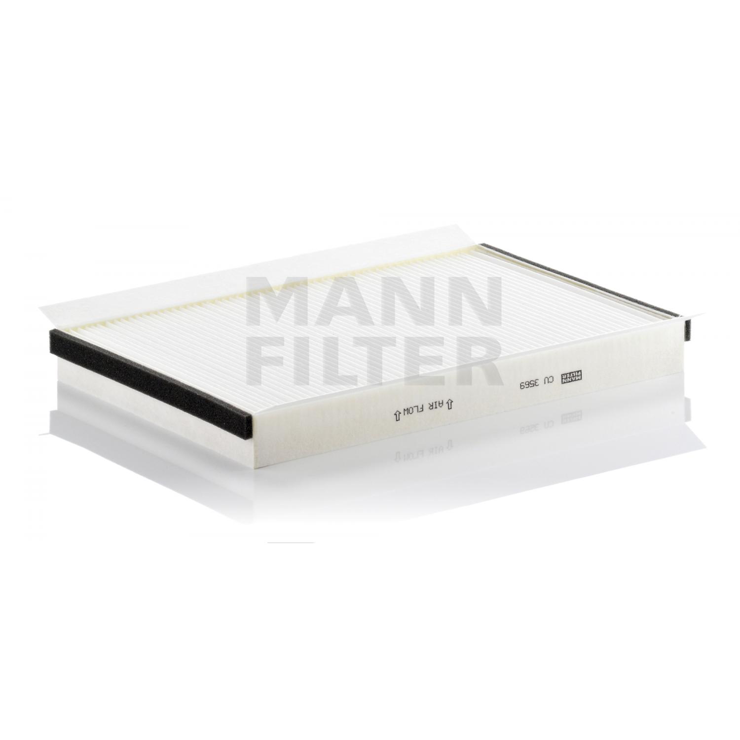 Mann-Filter CU3569 - Cabin Air Filter Mann-Filter CU3569 Cabin Air Filter product image 1 of 1