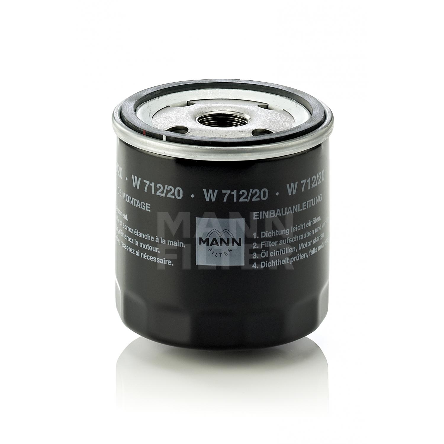 Mann-Filter W71220 - Engine Oil Filter Mann-Filter W71220 Engine Oil Filter product image 1 of 1