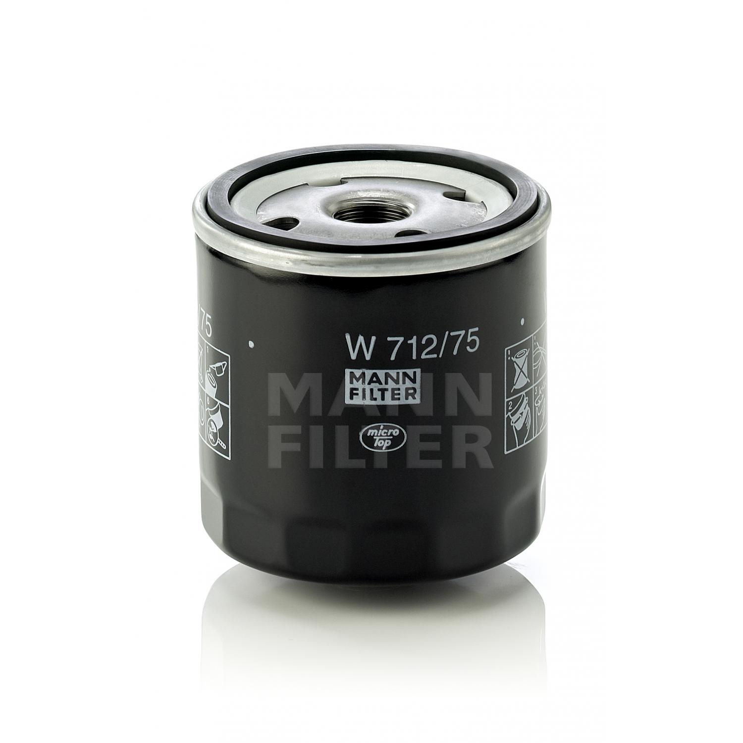 Mann-Filter W71275 - Engine Oil Filter Mann-Filter W71275 Engine Oil Filter product image 1 of 1