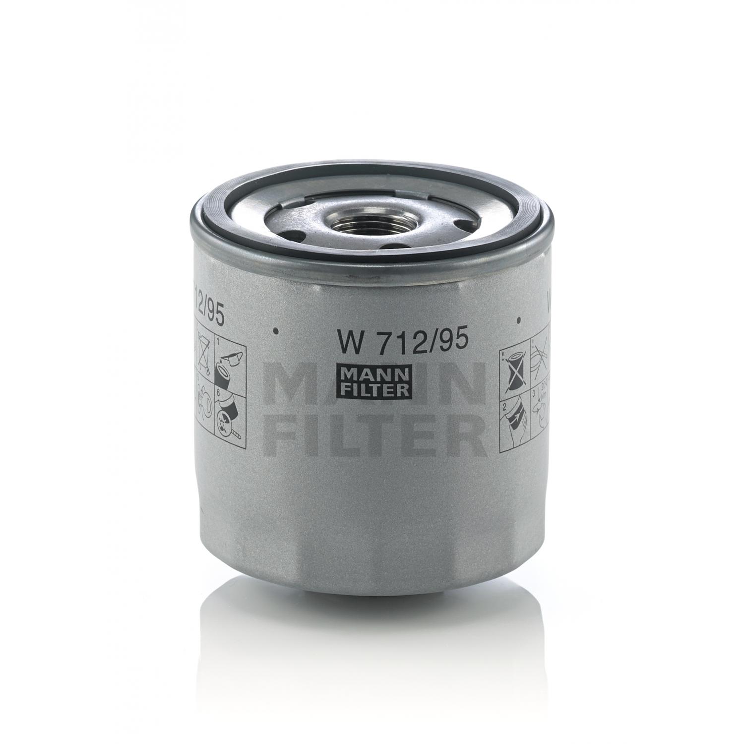 Mann-Filter W71295 - Engine Oil Filter Mann-Filter W71295 Engine Oil Filter product image 1 of 1