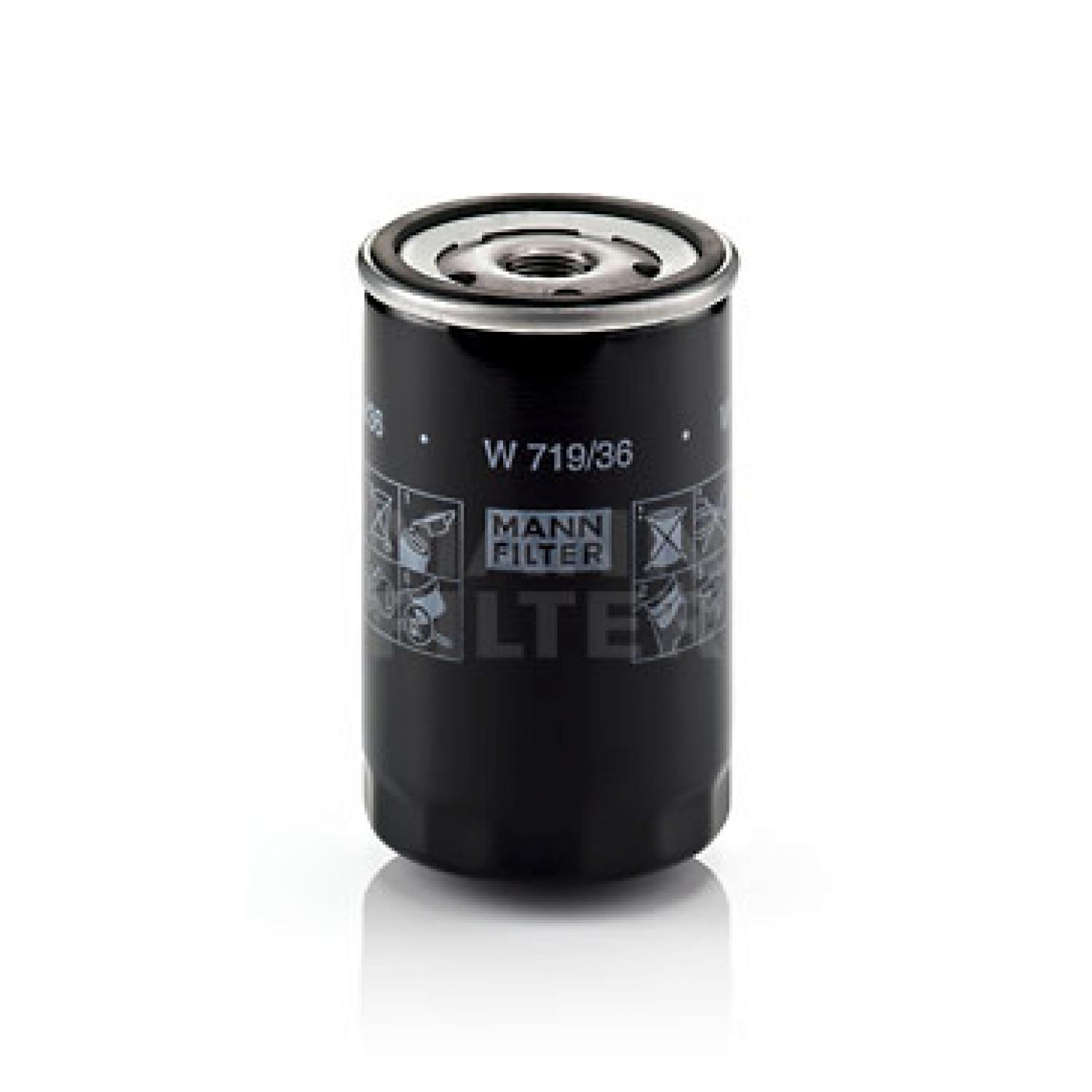 Mann-Filter W71936 - Engine Oil Filter Mann-Filter W71936 Engine Oil Filter product image 1 of 1