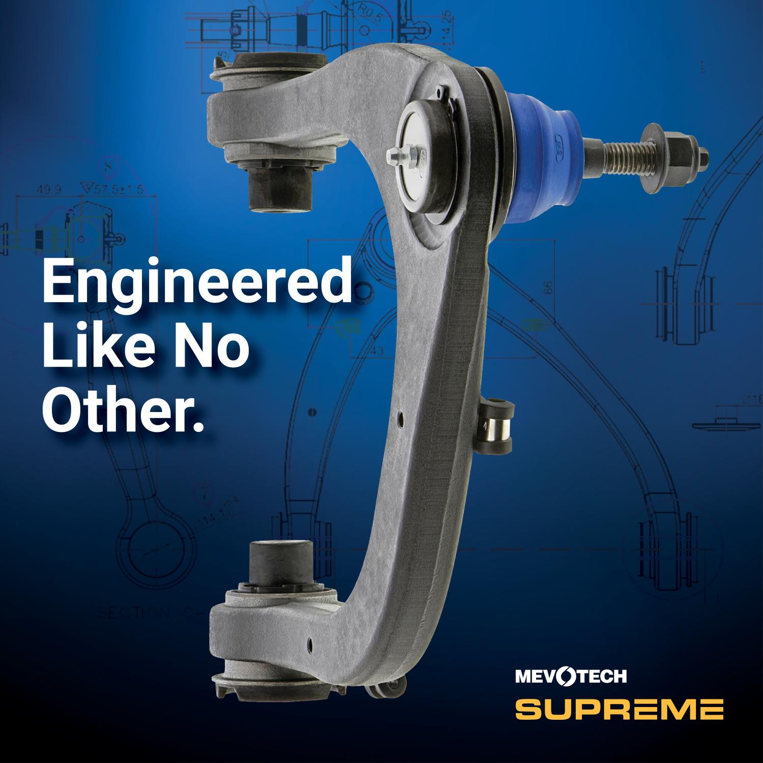Mevotech CMK80306 - Suspension Control Arm and Ball Joint Assembly Mevotech CMK80306 Suspension Control Arm and Ball Joint Assembly product image 8 of 8