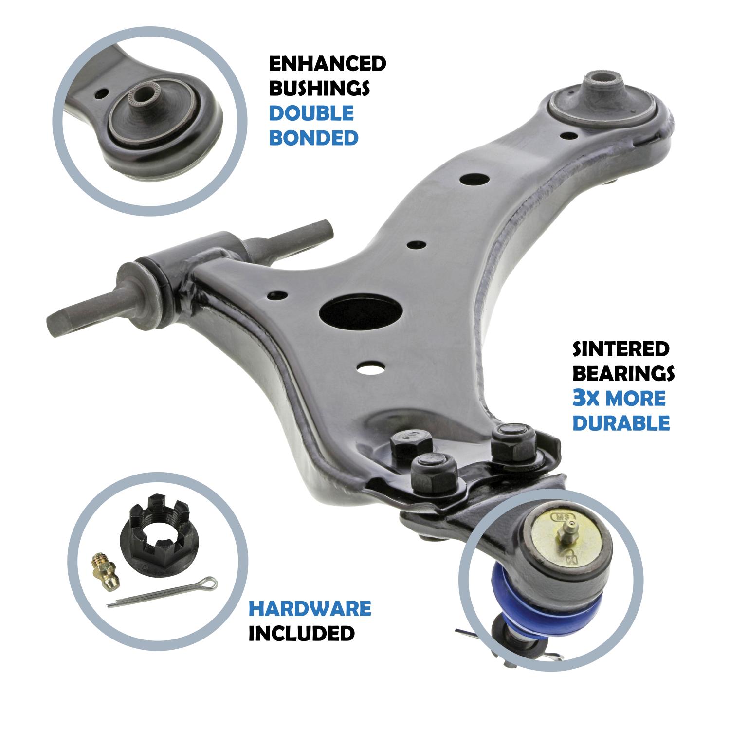 Mevotech CMS20247 - Suspension Control Arm and Ball Joint Assembly Mevotech CMS20247 Suspension Control Arm product image 8 of 11
