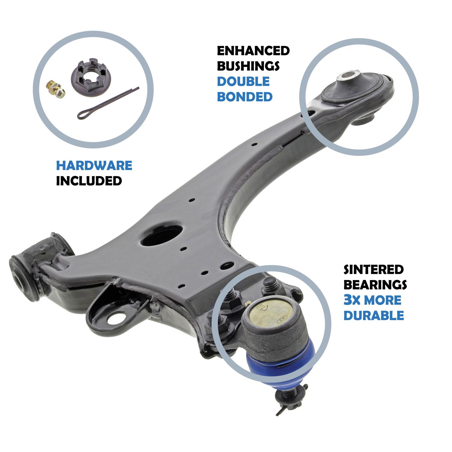 Mevotech CMS20329 - Suspension Control Arm and Ball Joint Assembly Mevotech CMS20329 Suspension Control Arm and Ball Joint Assembly product image 12 of 13