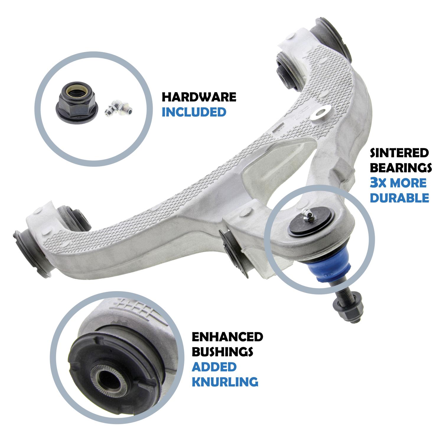 Mevotech CMS251269 - Suspension Control Arm and Ball Joint Assembly Mevotech CMS251269 Suspension Control Arm and Ball Joint Assembly product image 12 of 13