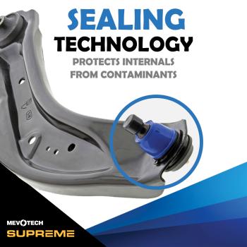 2016 Nissan Rogue Suspension Control Arm and Ball Joint Assembly Front Left Lower Mevotech CMS301169 image 3 of 4