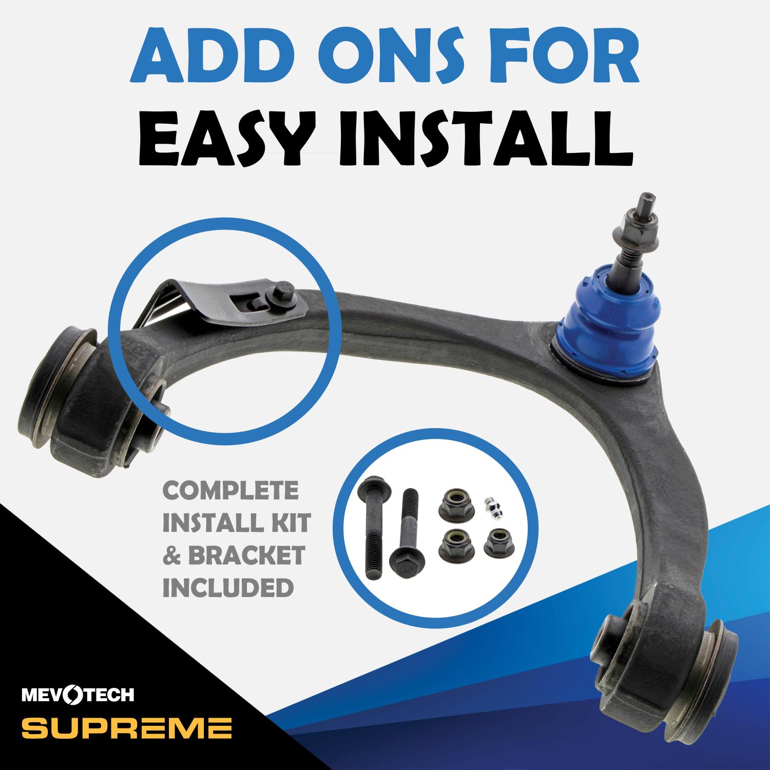 Mevotech CMS401293 - Suspension Control Arm and Ball Joint Assembly Mevotech CMS401293 Suspension Control Arm and Ball Joint Assembly product image 4 of 13