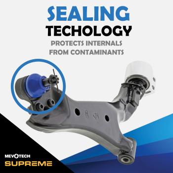 2012 GMC Terrain Suspension Control Arm and Ball Joint Assembly Front Left Lower Mevotech CMS501117 image 3 of 4
