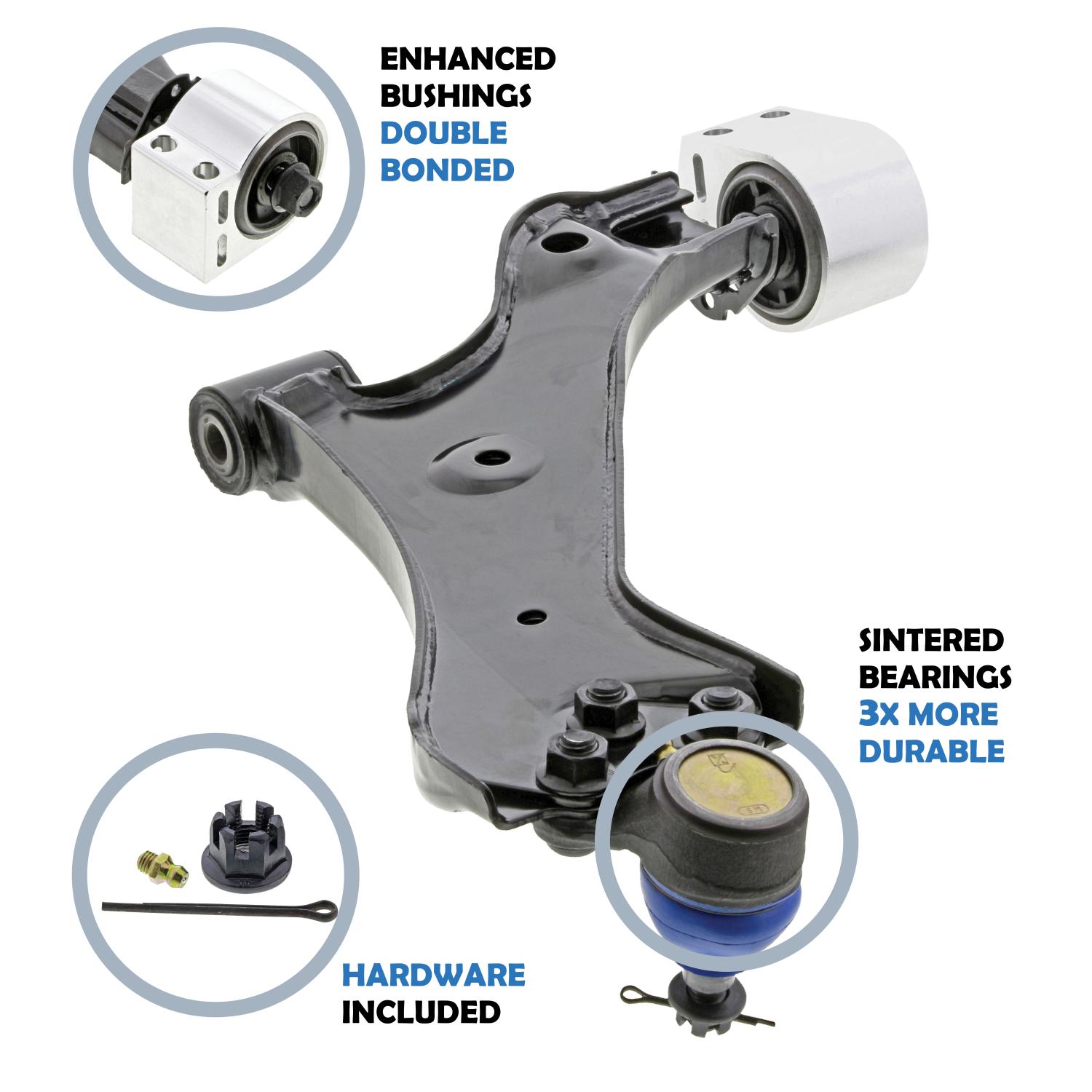 Mevotech CMS501118 - Suspension Control Arm and Ball Joint Assembly Mevotech CMS501118 Suspension Control Arm and Ball Joint Assembly product image 12 of 13