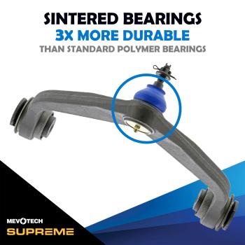 2012 Chevrolet Silverado 3500 HD Suspension Control Arm and Ball Joint Assembly Front Upper Mevotech CMS501195 image 2 of 4