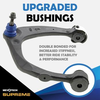 2021 GMC Yukon XL Suspension Control Arm and Ball Joint Assembly Front Left Upper Mevotech CMS501337 image 4 of 4
