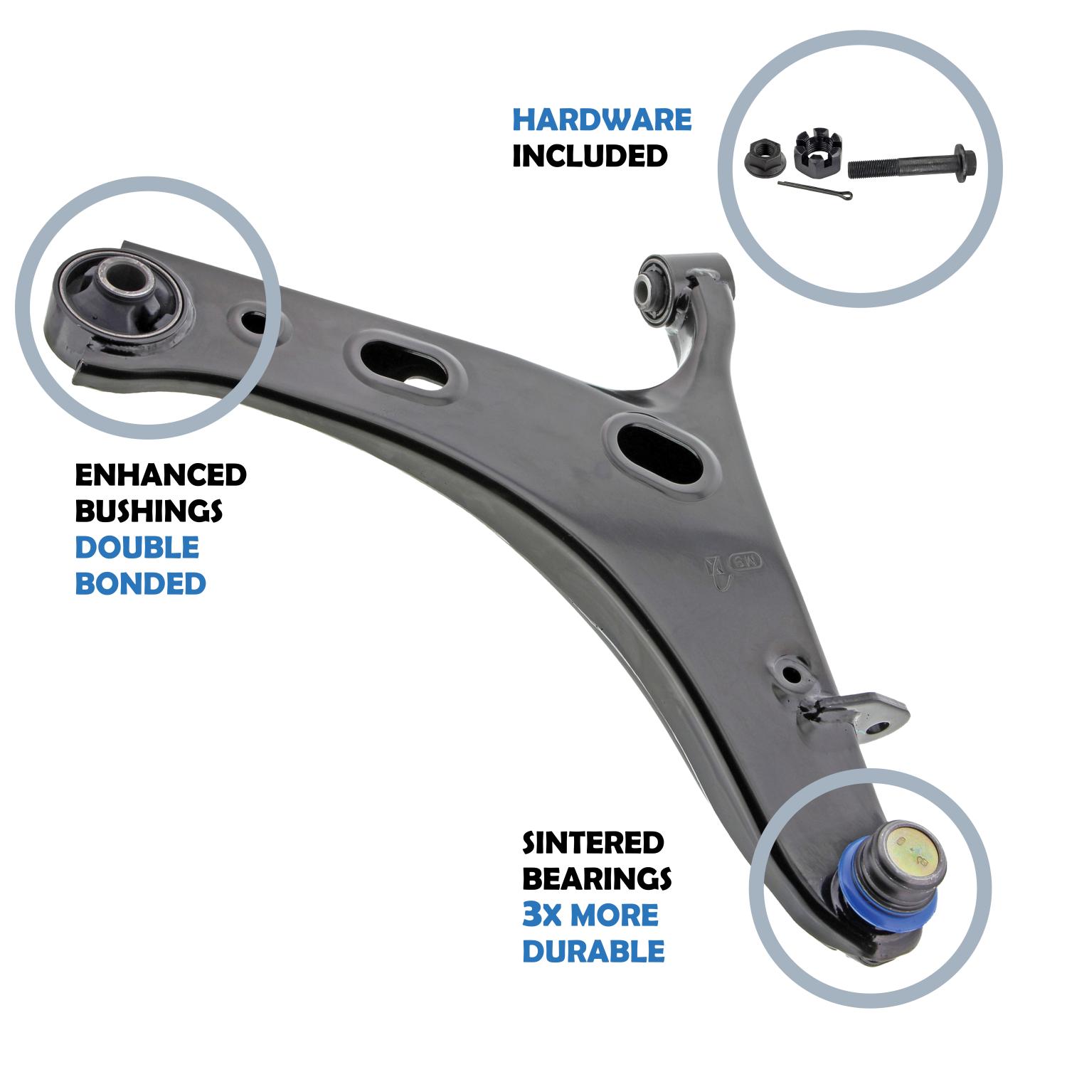 Mevotech CMS801214 - Suspension Control Arm Mevotech CMS801214 Suspension Control Arm product image 3 of 8