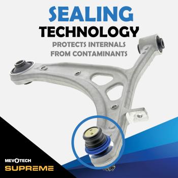 2006 Subaru Legacy Suspension Control Arm and Ball Joint Assembly Front Right Lower Mevotech CMS80181 image 3 of 4