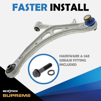 2006 Subaru Legacy Suspension Control Arm and Ball Joint Assembly Front Right Lower Mevotech CMS80181 image 4 of 4