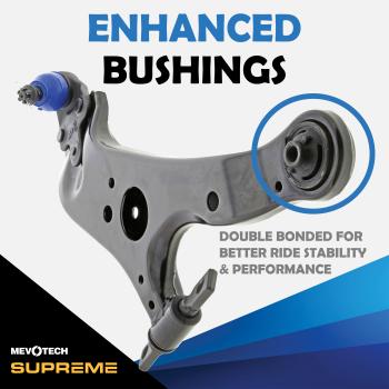2015 Toyota Sienna Suspension Control Arm and Ball Joint Assembly Front Right Lower Mevotech CMS861131 image 2 of 4