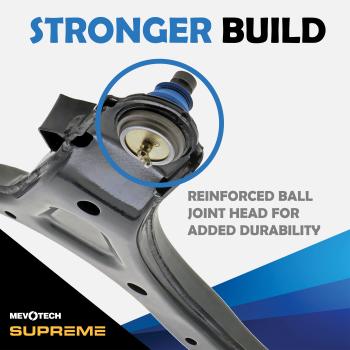 2013 Kia Sorento Suspension Control Arm and Ball Joint Assembly Front Right Lower Mevotech CMS90153 image 4 of 4