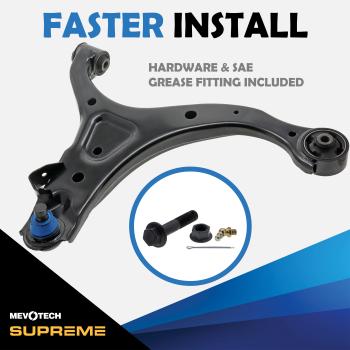 Mevotech CMS90153 - Suspension Control Arm and Ball Joint Assembly Mevotech CMS90153 Suspension Control Arm and Ball Joint Assembly product image 7 of 16