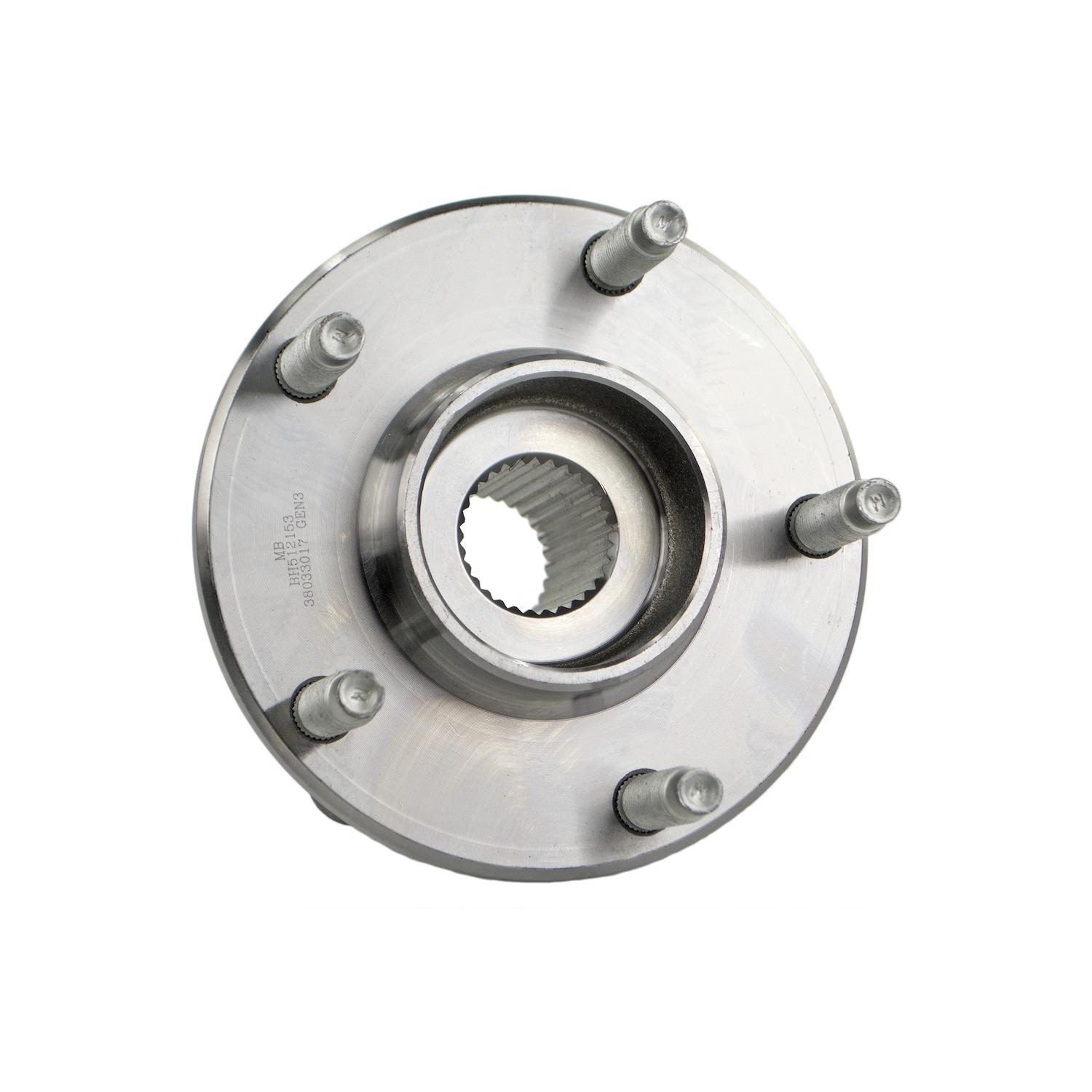 Mevotech H512153 Wheel Bearing and Hub Assembly product image 1 of 3