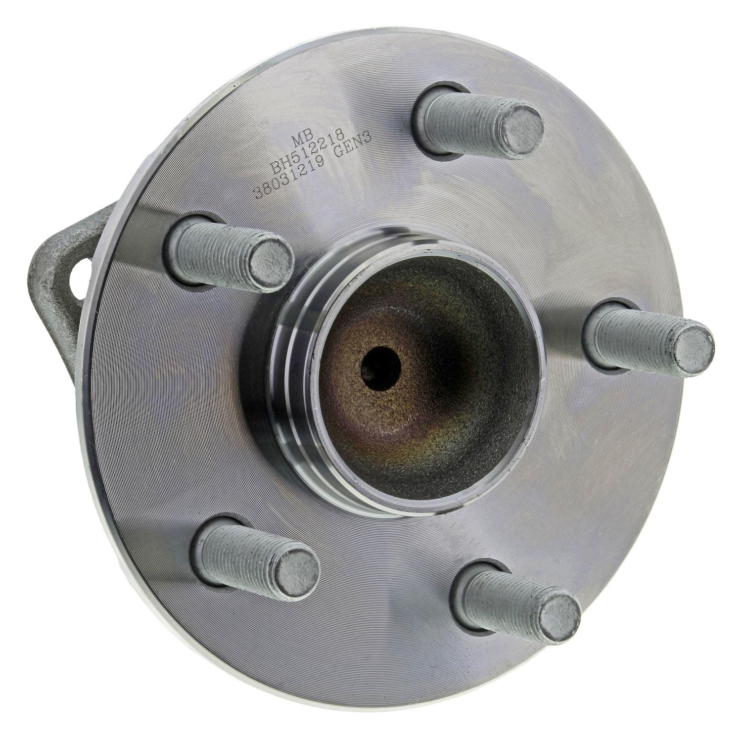 Mevotech H512218 - Wheel Bearing and Hub Assembly Mevotech H512218 Wheel Bearing and Hub Assembly product image 2 of 5