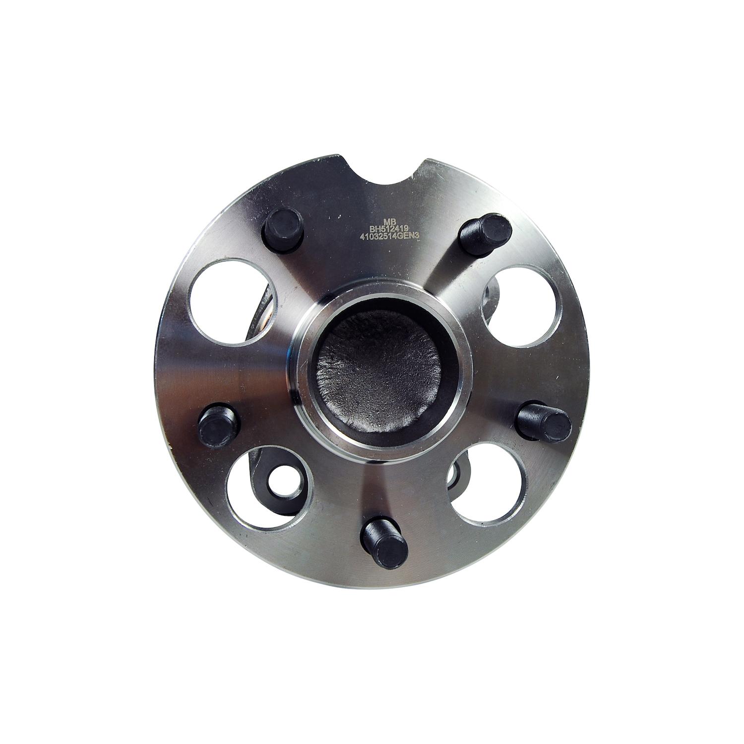 Mevotech H512419 - Wheel Bearing and Hub Assembly Mevotech H512419 Wheel Bearing and Hub Assembly product image 1 of 3
