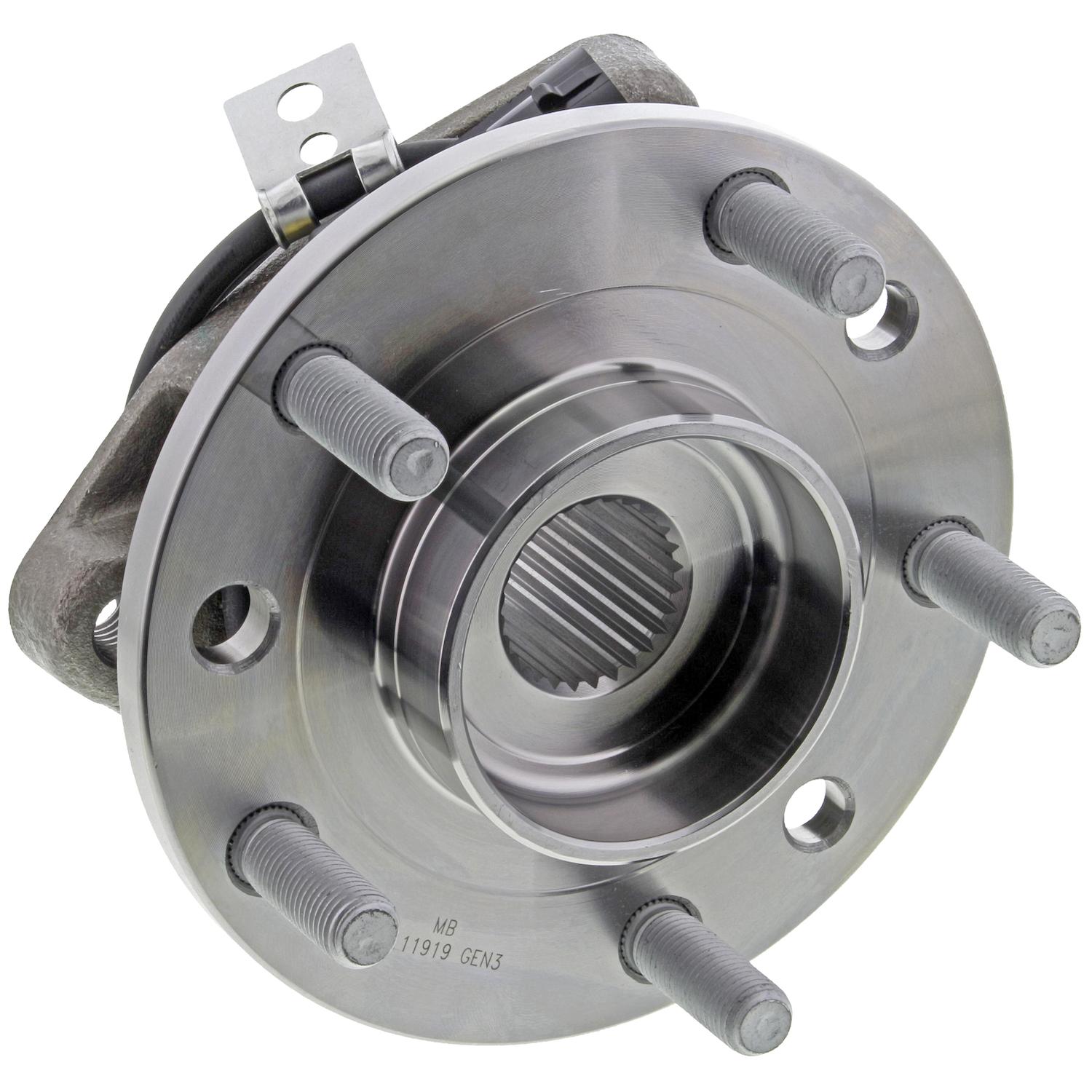Mevotech H513124 - Wheel Bearing and Hub Assembly Mevotech H513124 Wheel Bearing and Hub Assembly product image 2 of 6