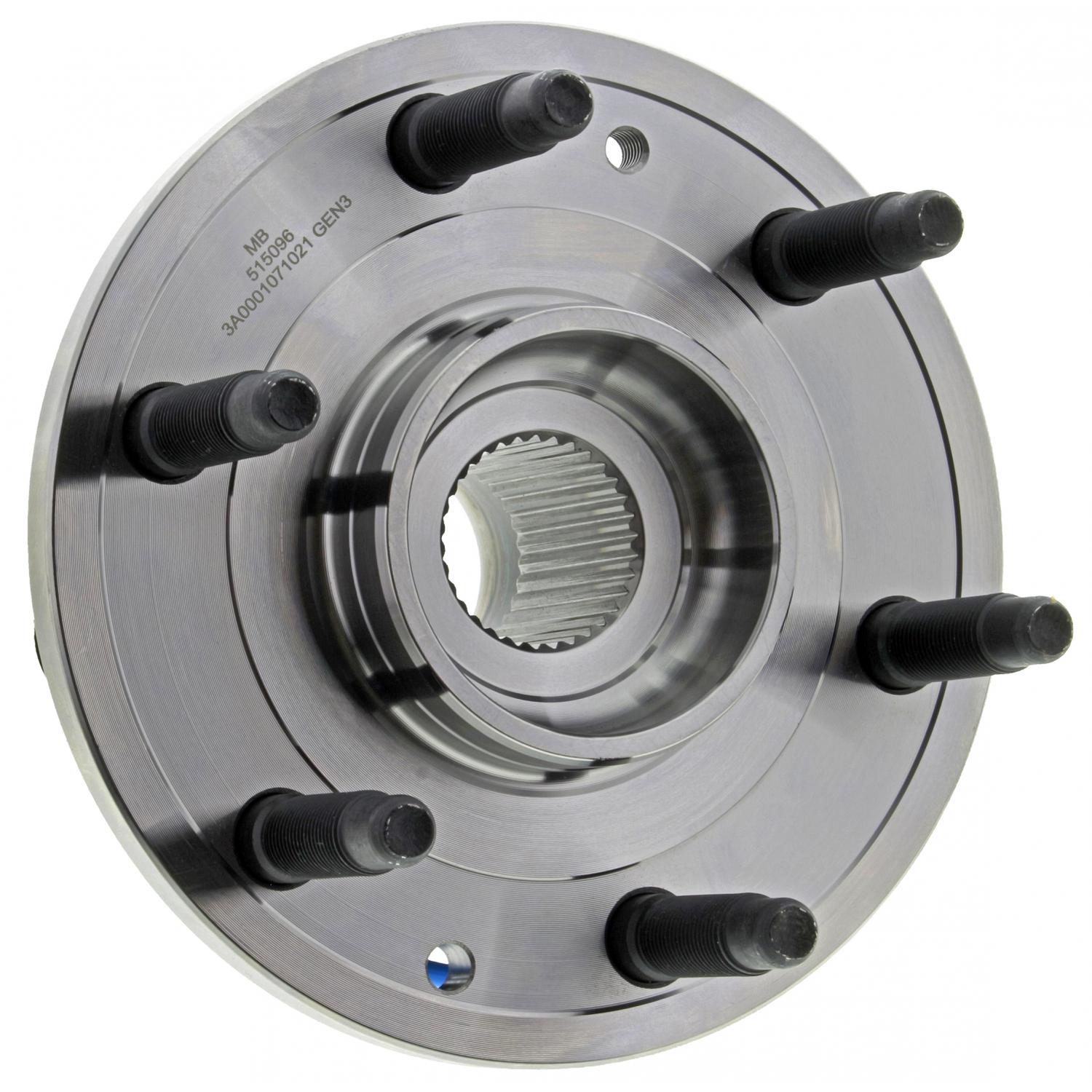 Mevotech H515096HW - Wheel Bearing and Hub Assembly Mevotech H515096HW Wheel Bearing and Hub Assembly product image 2 of 6