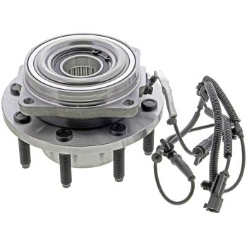 2017 Ford F-350 Super Duty Wheel Bearing and Hub Assembly Front Mevotech MB40331 image 3 of 4