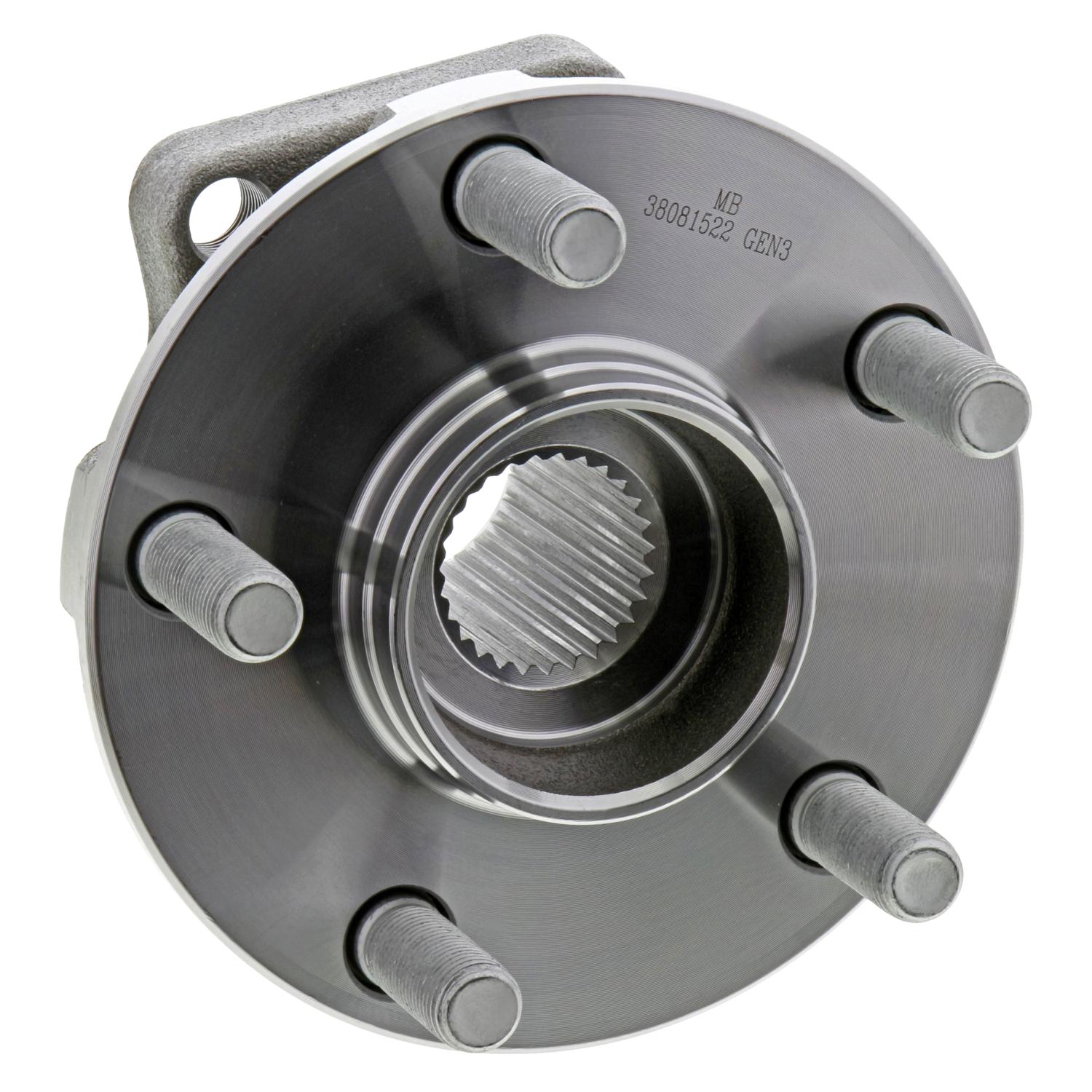 Mevotech MB80307 - Wheel Bearing and Hub Assembly Mevotech MB80307 Wheel Bearing and Hub Assembly product image 2 of 5