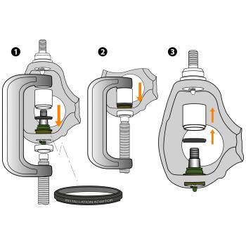 Mevotech TXK3185 Suspension Ball Joint product image 6 of 6