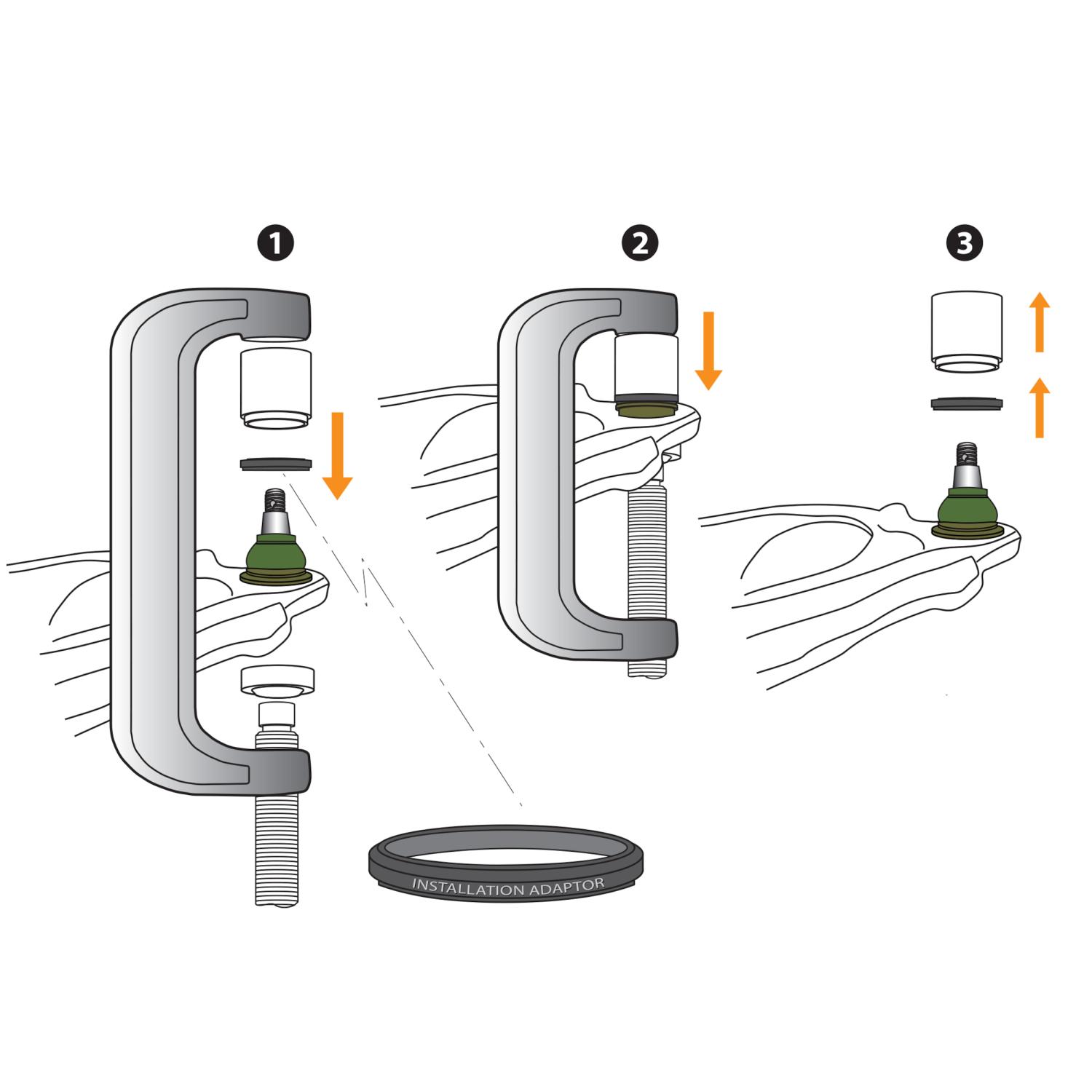Mevotech TXK80228 - Suspension Ball Joint Mevotech TXK80228 Suspension Ball Joint product image 6 of 6