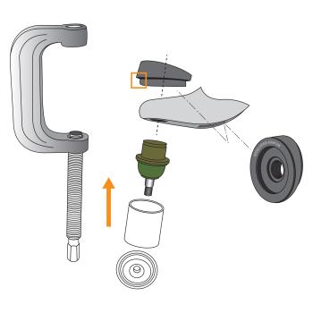 Mevotech TXMS25520 Suspension Ball Joint product image 6 of 6