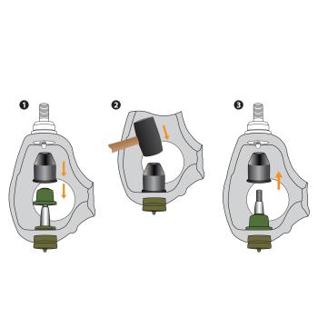 Mevotech TXMS40546 Suspension Ball Joint product image 6 of 6