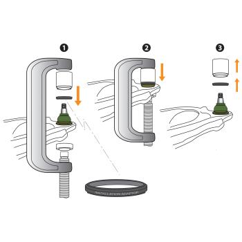 Mevotech TXMS76505 Suspension Ball Joint product image 6 of 6