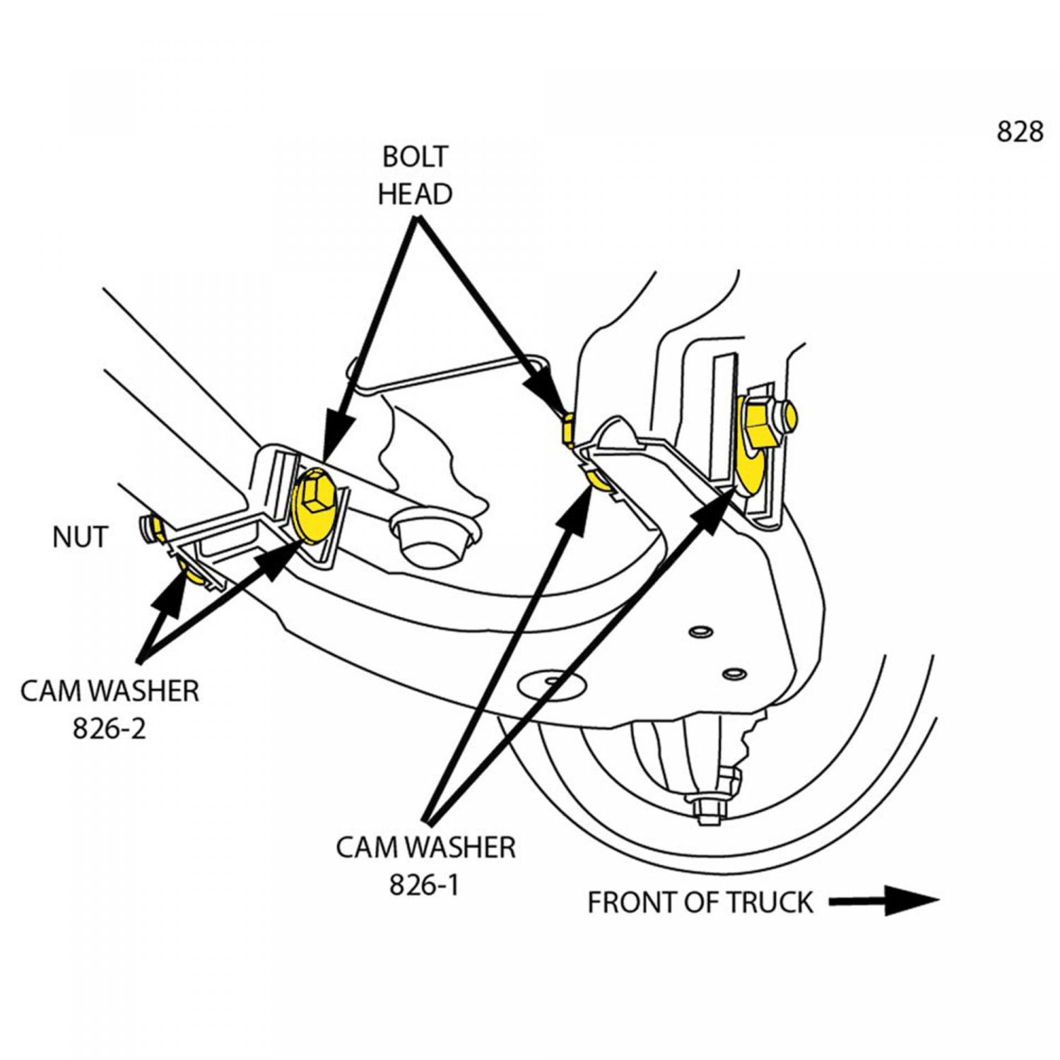 Moog K100129 - Alignment Caster / Camber Kit Moog K100129 Alignment Caster / Camber Kit product image 1 of 3