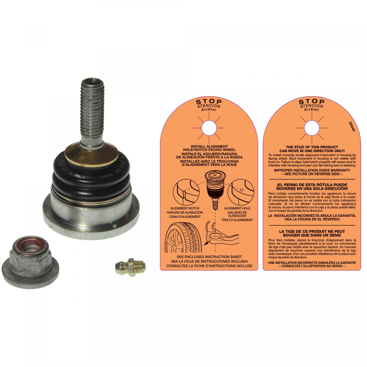 Moog K500065 - Suspension Ball Joint Moog K500065 Suspension Ball Joint product image 2 of 2
