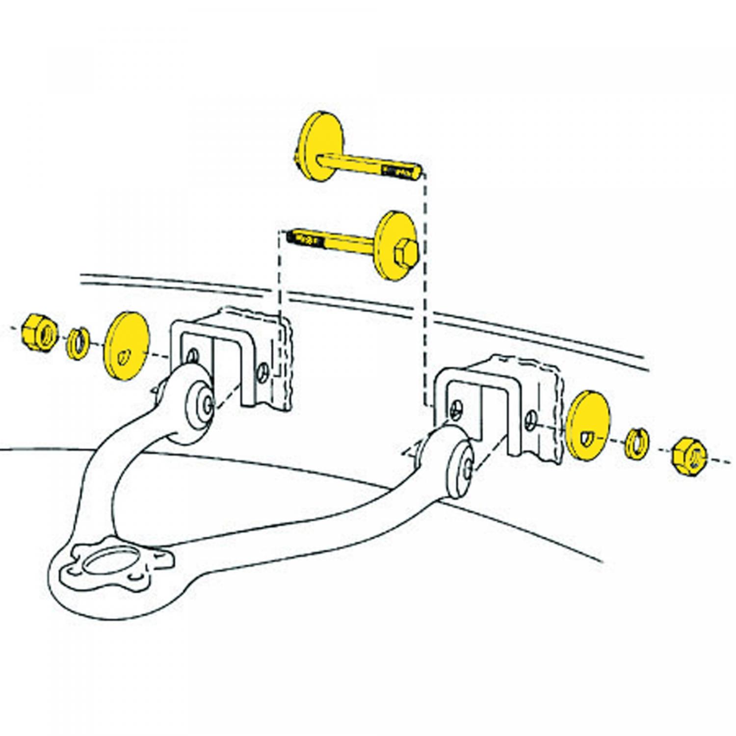 Moog K6302 - Alignment Caster / Camber Kit Moog K6302 Alignment Caster / Camber Kit product image 1 of 2