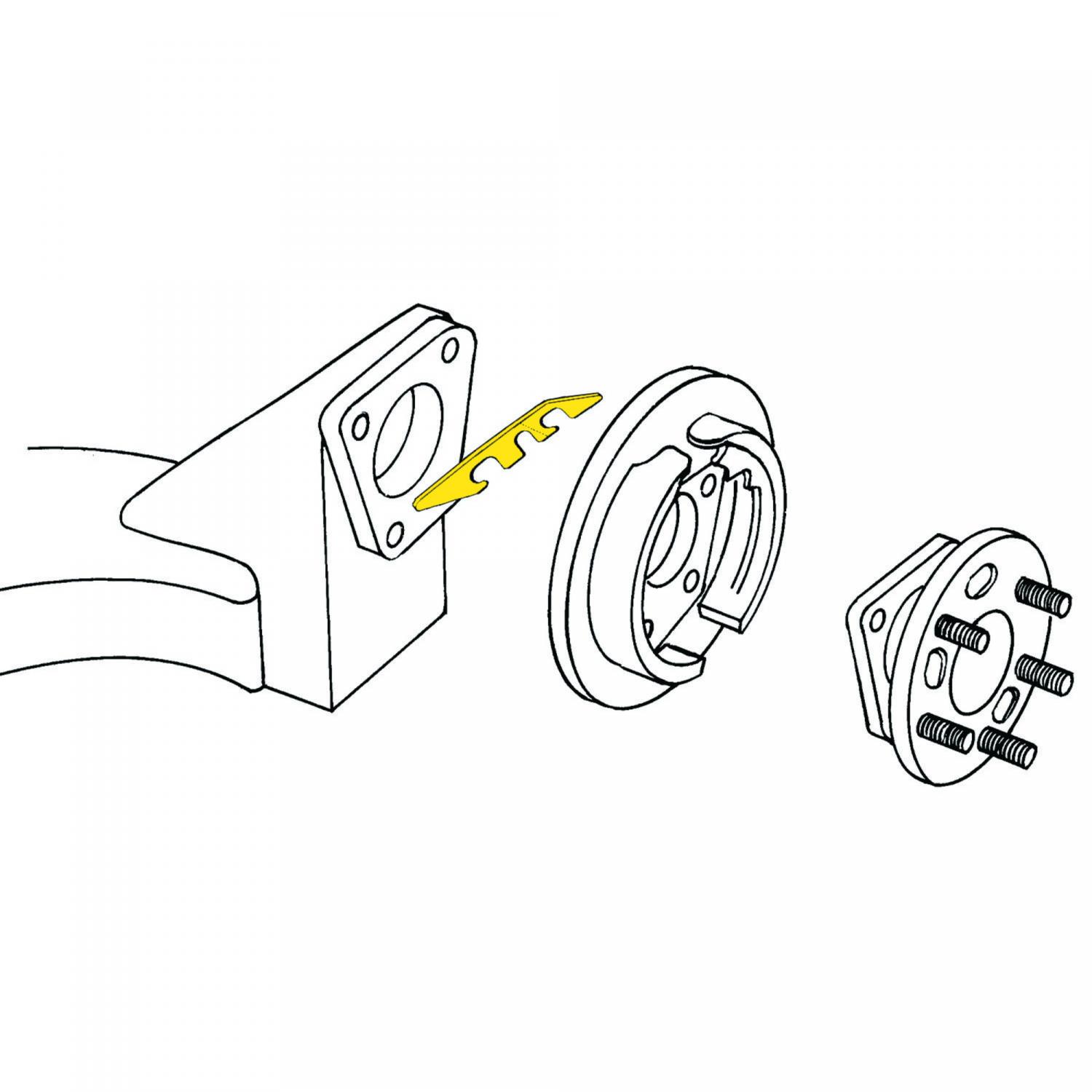 Moog K66603 Alignment Shim product image 1 of 2