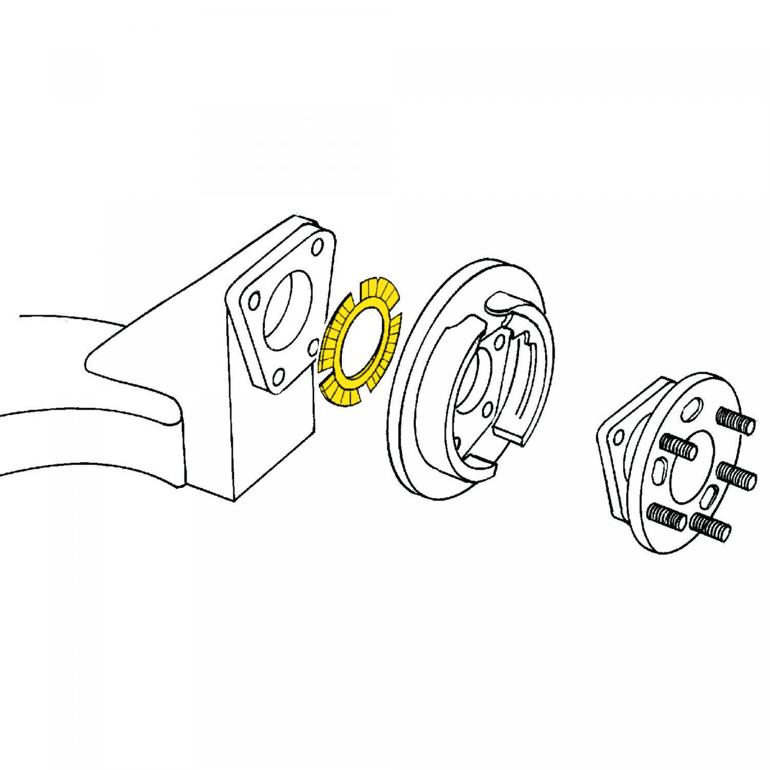 Moog K72642 Alignment Shim product image 1 of 2