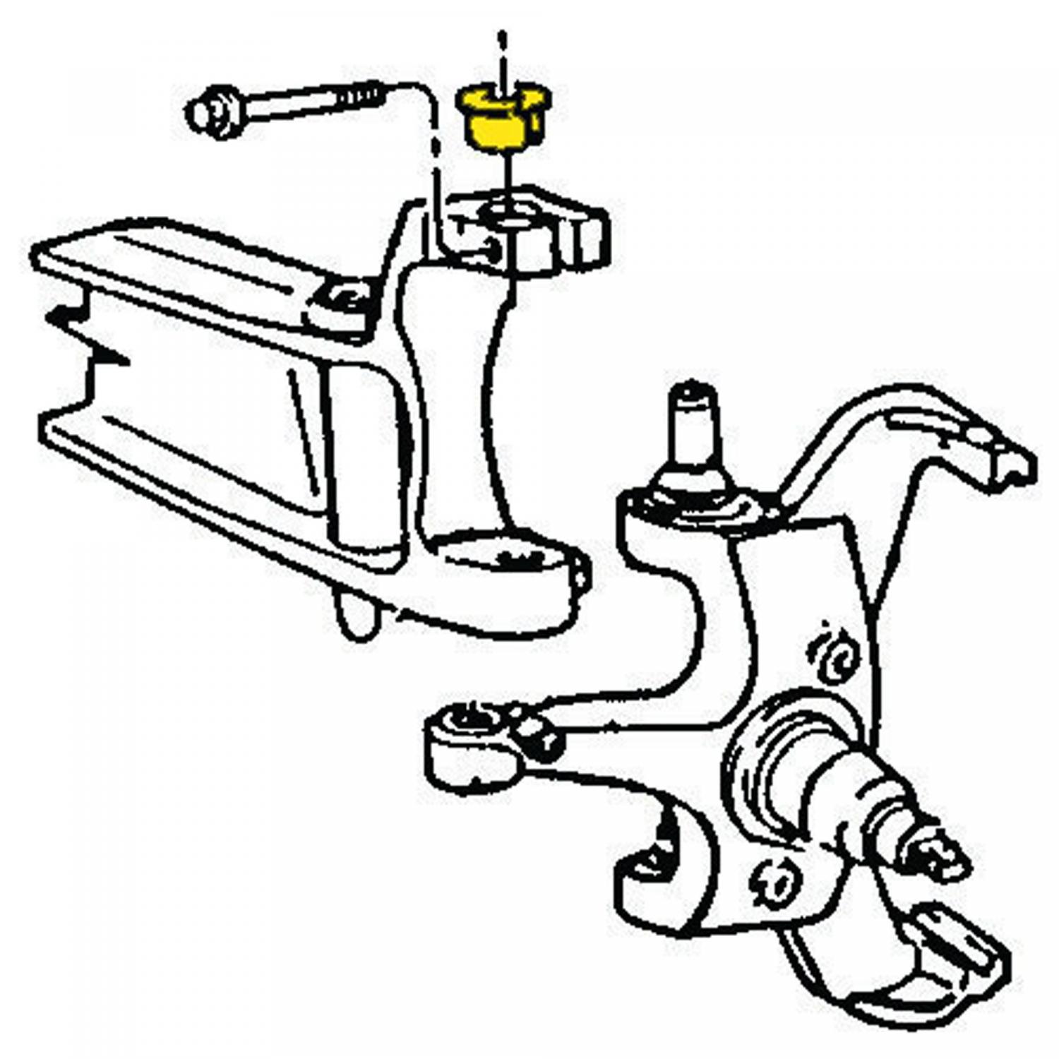 Moog K80109 - Alignment Caster / Camber Bushing Moog K80109 Alignment Caster / Camber Bushing product image 1 of 2