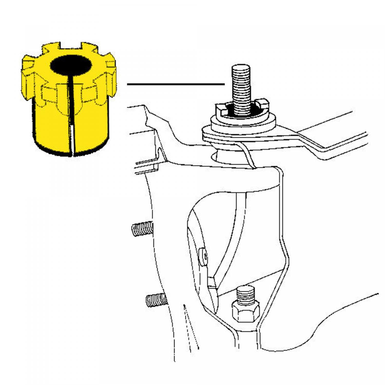 Moog K8968 - Alignment Caster / Camber Bushing Moog K8968 Alignment Caster / Camber Bushing product image 1 of 2