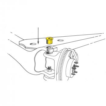 1997 Mazda B3000 Alignment Caster / Camber Bushing Front Moog K8981 image 1 of 2