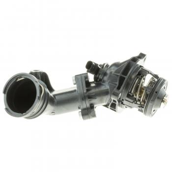 2011 Mercedes-Benz SLK55 AMG Engine Coolant Thermostat Housing Assembly MotoRad 1000217 image 4 of 4