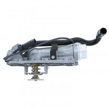 2006 Volkswagen Phaeton Engine Coolant Thermostat Housing Assembly MotoRad 1001221 image 2 of 4