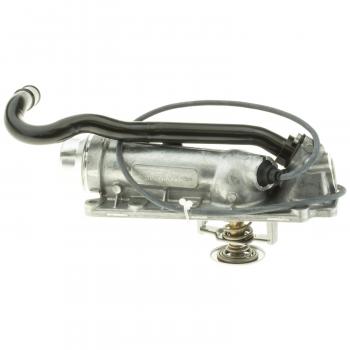 2006 Volkswagen Phaeton Engine Coolant Thermostat Housing Assembly MotoRad 1001221 image 4 of 4