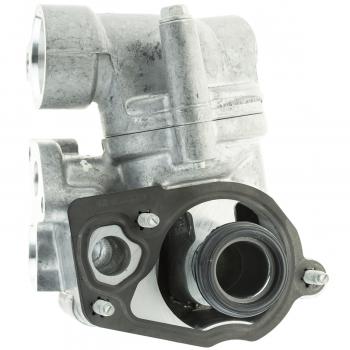 2008 Cadillac STS Engine Coolant Thermostat Housing Assembly MotoRad 1013180 image 3 of 4