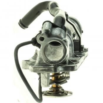 2004 Volkswagen Passat Engine Coolant Thermostat Housing Assembly MotoRad 1032221 image 2 of 4