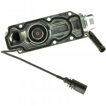 2004 Volkswagen Passat Engine Coolant Thermostat Housing Assembly MotoRad 1032221 image 3 of 4