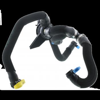 2014 BMW i3 Engine Coolant Thermostat Housing Assembly MotoRad 1042185 image 4 of 4