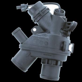 2019 Land Rover Range Rover Engine Coolant Thermostat Housing Assembly MotoRad 1047205 image 2 of 4