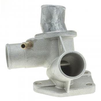 1977 Fiat 128 Engine Coolant Thermostat Housing Assembly MotoRad 255180 image 1 of 4